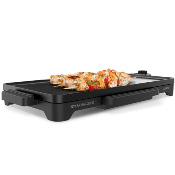 Plancha Grill Électrique TAURUS Steakmax 2200Watts Noir (968145) Plancha Grill Électrique TAURUS Steakmax 2200Watts Noir (968145)